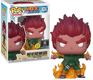 اسباب بازی اکشن فیگور اسپشیال 9 سانتی فانکو پاپ مایت گای هشت دروازه داخلی مدل Funko POP - Animation - Naruto Shippuden the Movie Shonen Jump - Might Guy (Eight Inner Gates) - Exclusive _اسباب بازی اکشن فیگور